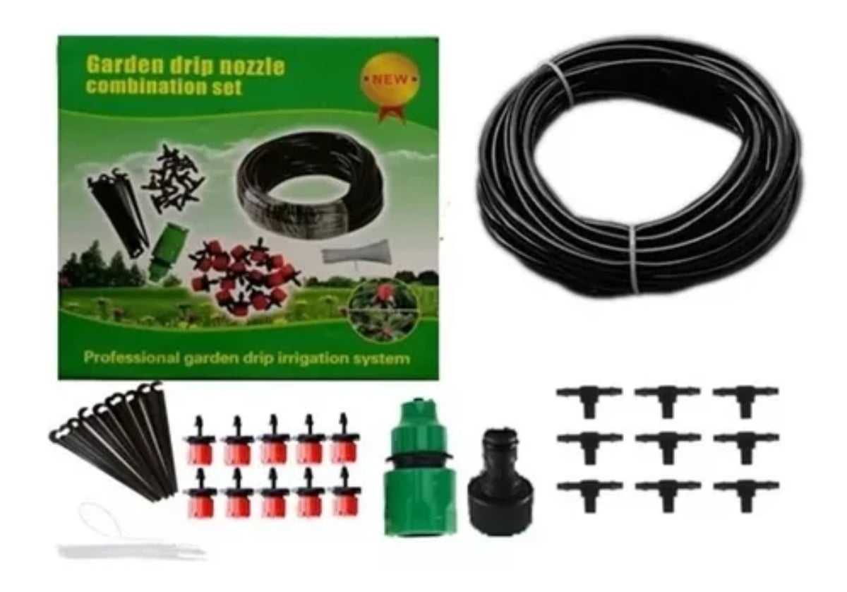 MANGUERA OEM MANGUERA CON SISTEMA RIEGO GOTEO KIT PLANTAS JARDÍN - 2