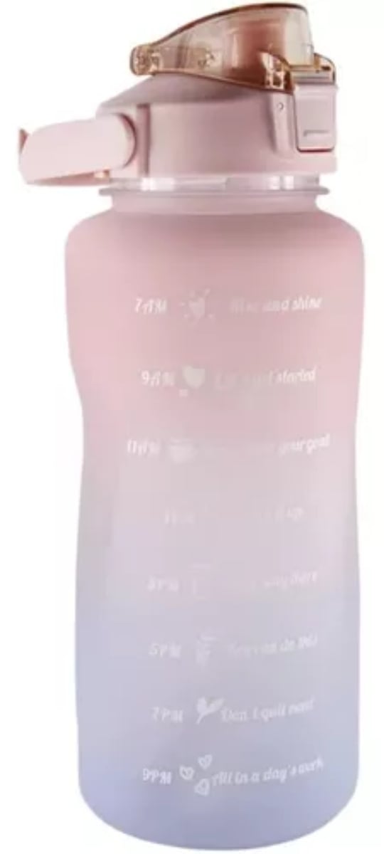 BOTELLA DE AGUA OEM 2 LITROS MOTIVACIONAL DEPORTIVA - 1