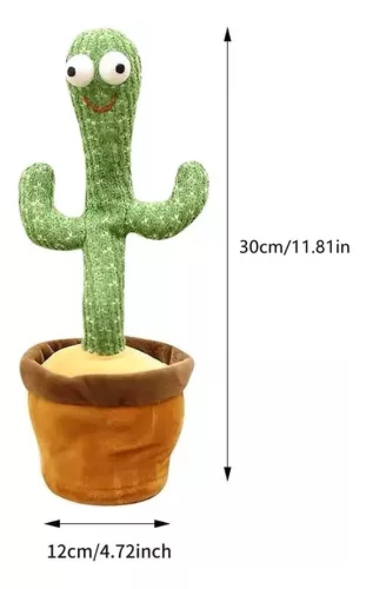 CACTUS BAILARIN JUGUETE DISEÑO CACTUS CON MOVIMIENTO - 3