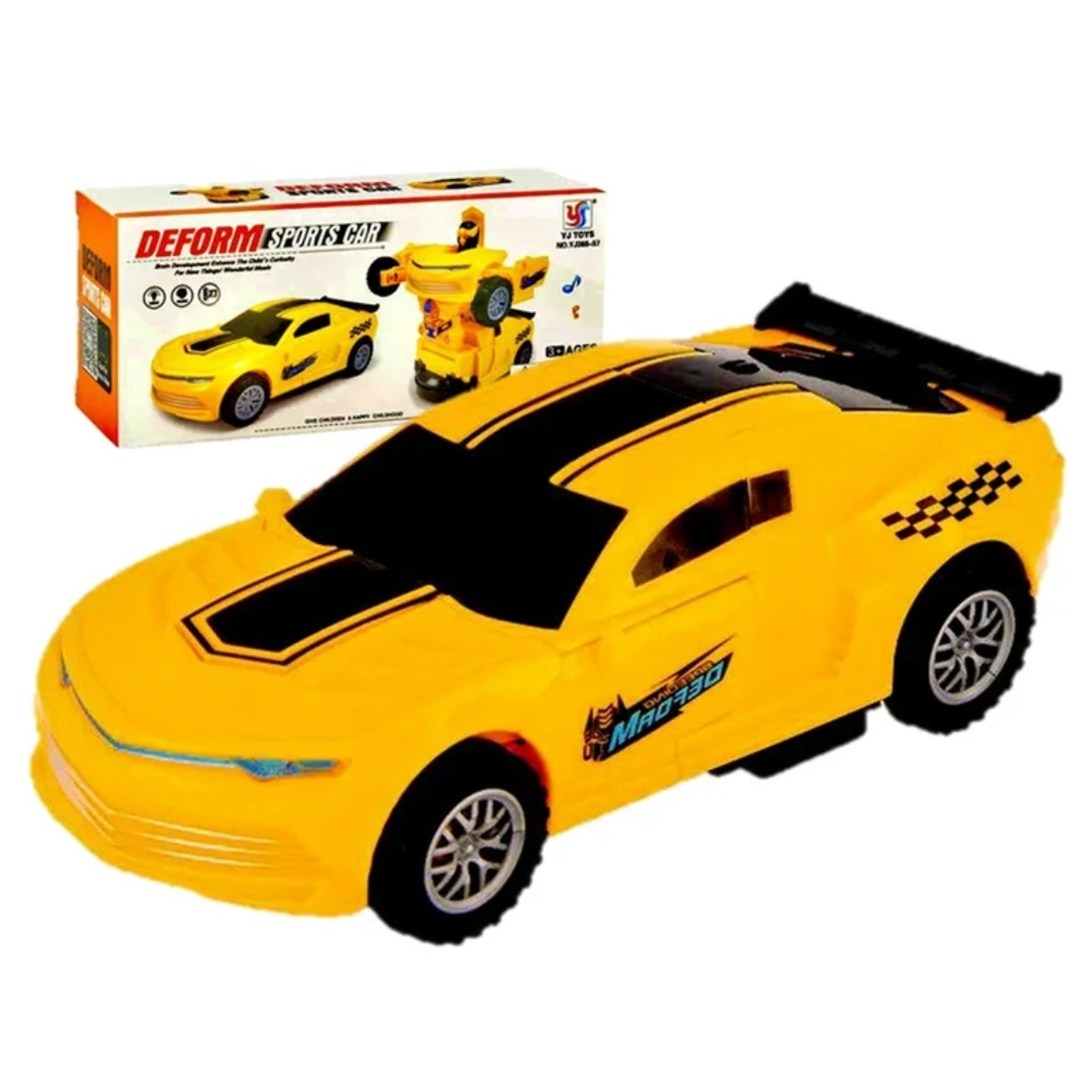 AUTO CARRO TRANSFORME DEFORM PARA NIÑOS YS388-57 - 1