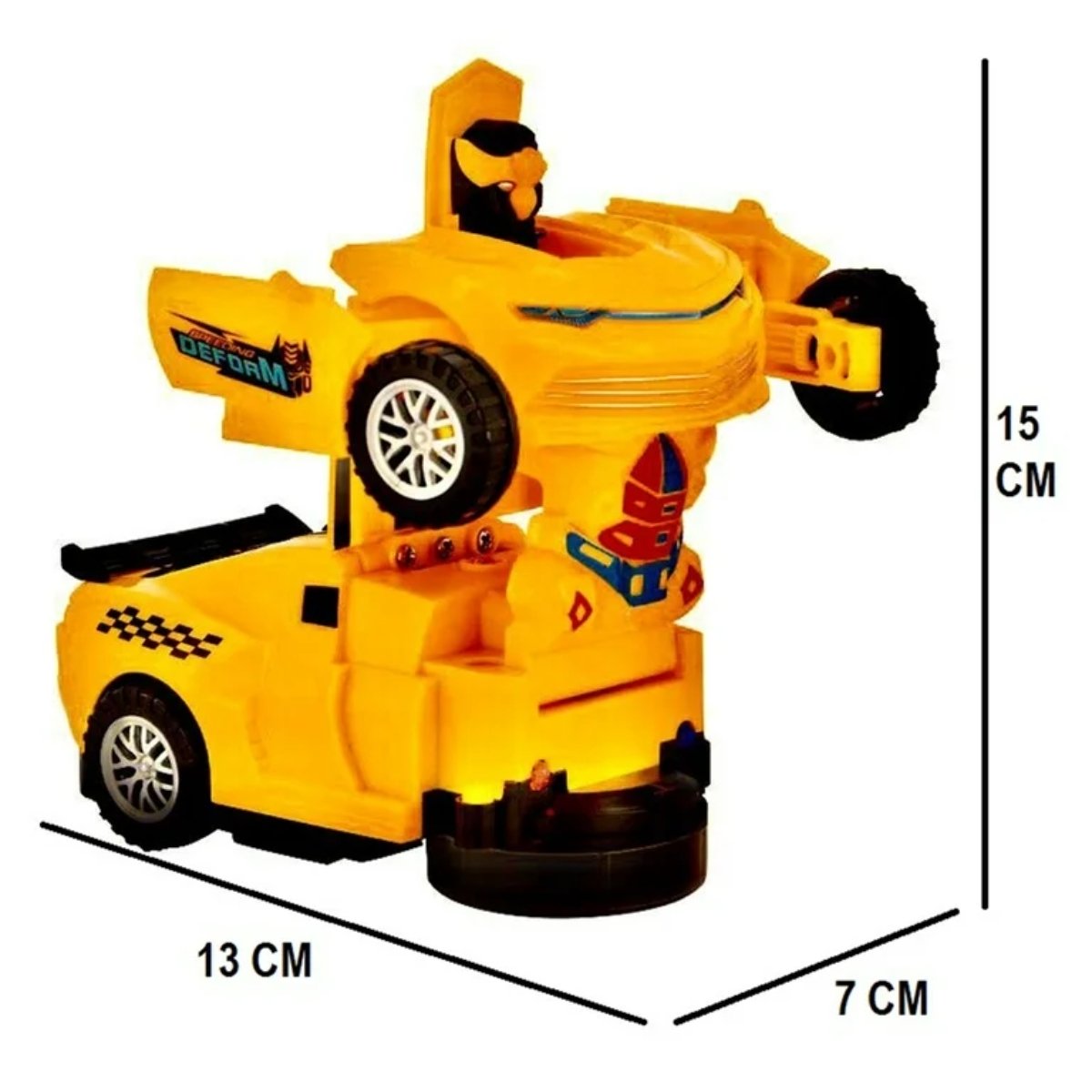 AUTO CARRO TRANSFORME DEFORM PARA NIÑOS YS388-57 - 3