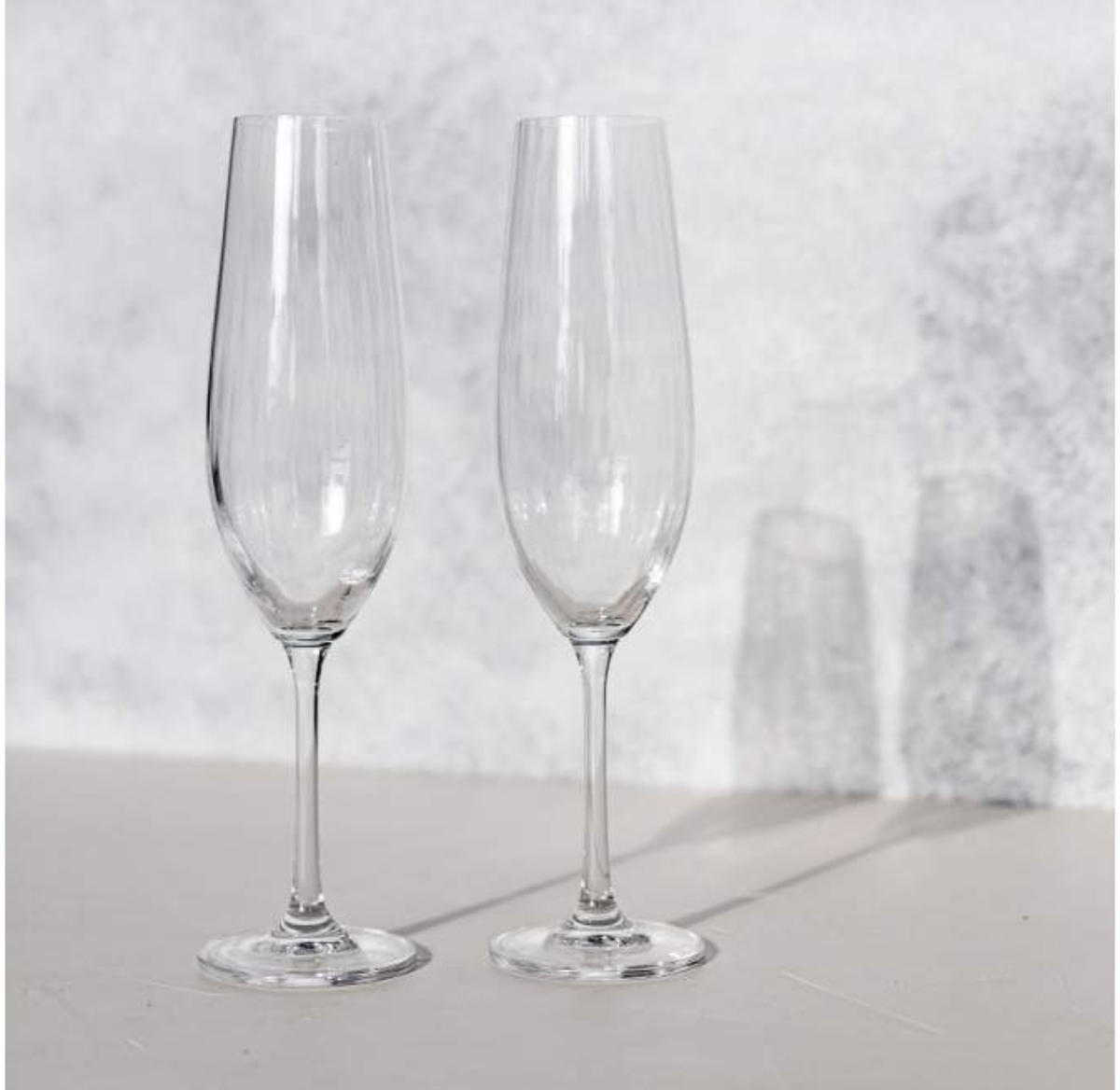 SET 4 COPAS CHAMPAGNE CRYSTALLINE 260 CC - 2