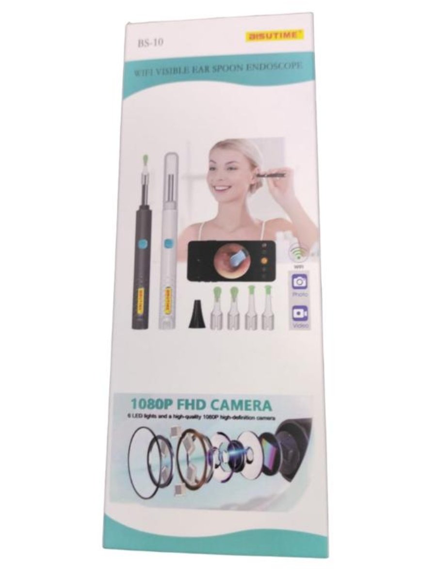 KIT DE LIMPIEZA DE OÍDOS OEM CON CÁMARA OTOSCOPIO 1080P - 1