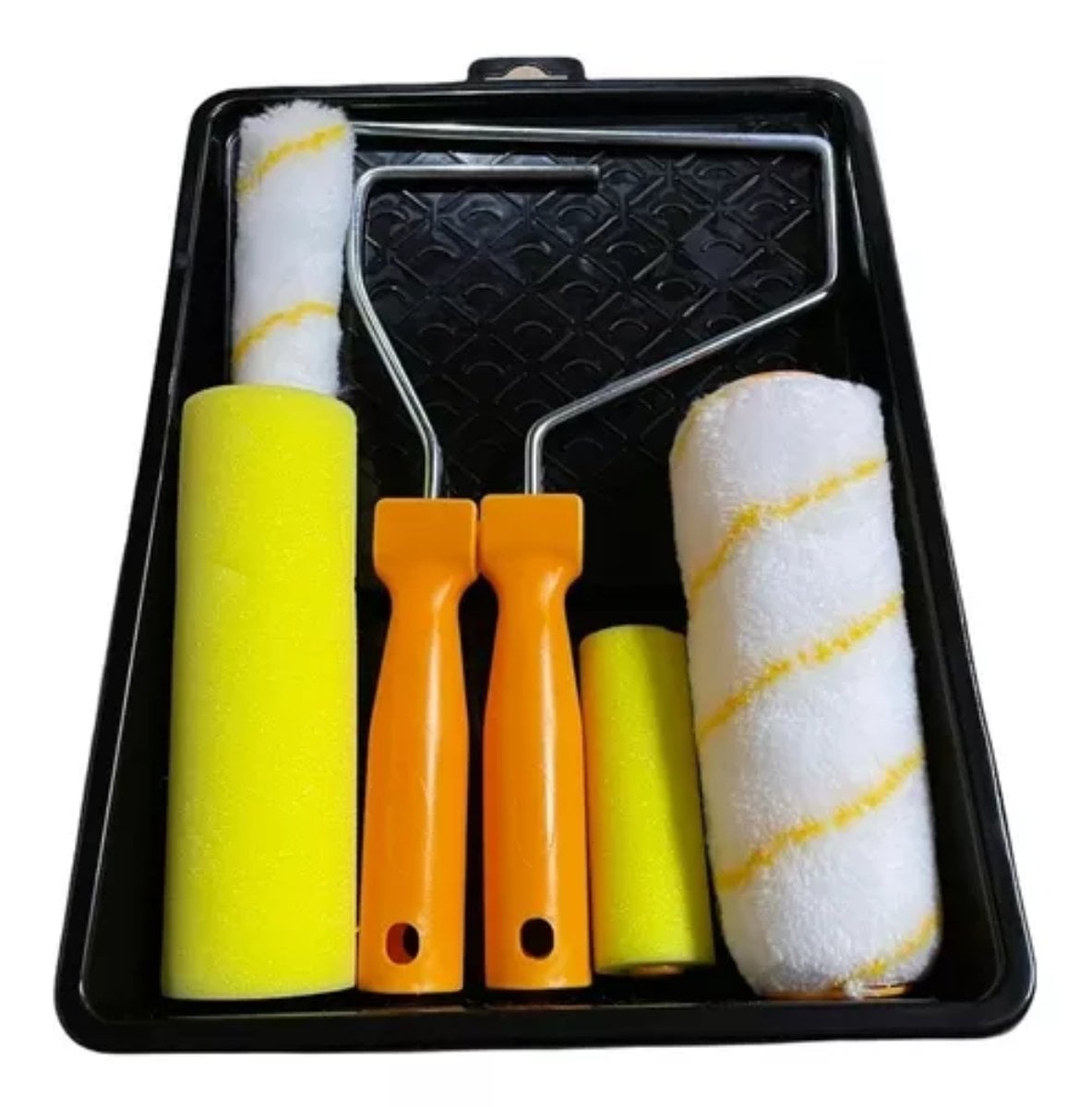 SET RODILLOS PARA PINTAR OEM 6 PIEZAS + BANDEJA - 1