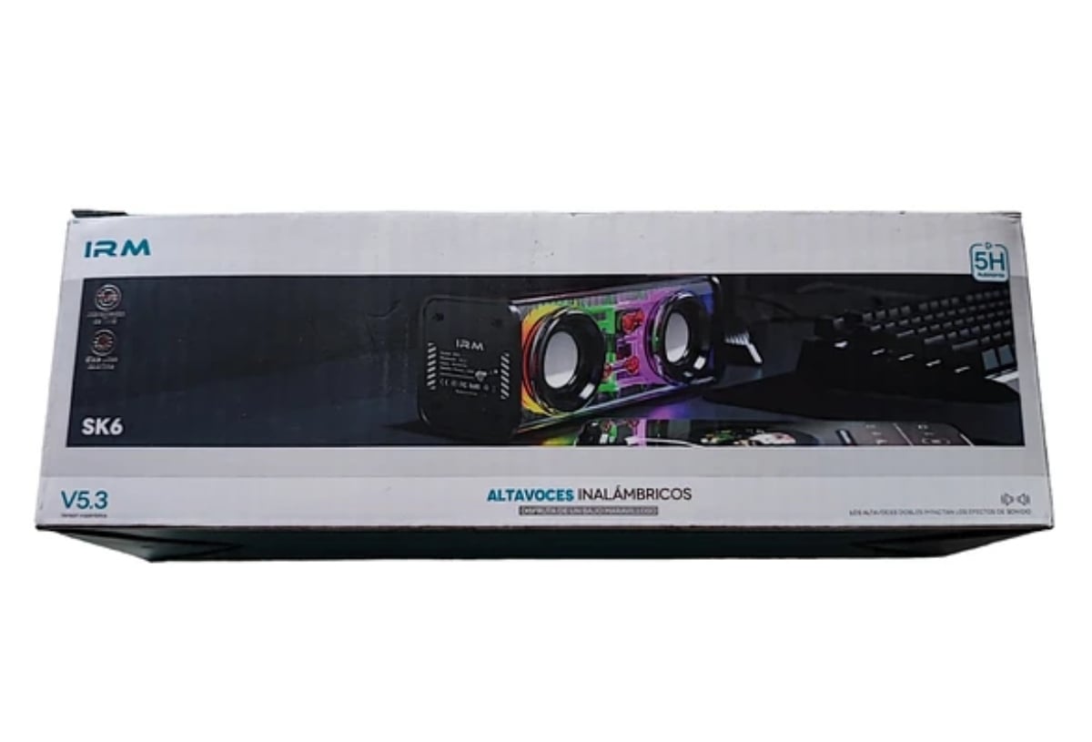 PARLANTE PORTÁTIL BLUETOOTH IRM SK6 - 1