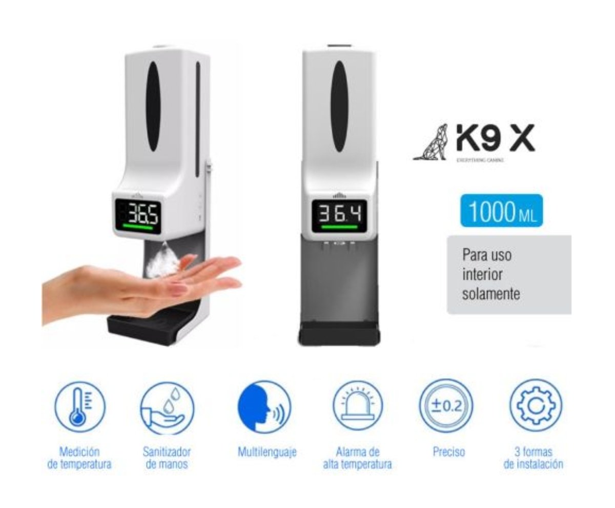 DISPENSADOR OEM CON SENSOR INTELIGENTE Y TERMÓMETRO K9X - 2