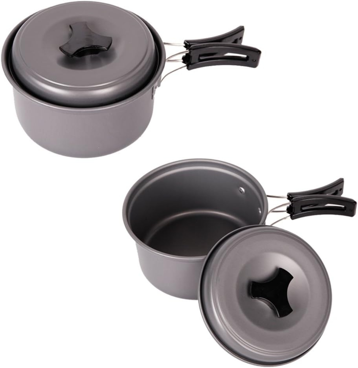 UTENSILIOS OEM JUEGO PICNIC TAZÓN OLLA SARTÉN MOCHILERO CAMPING - 2