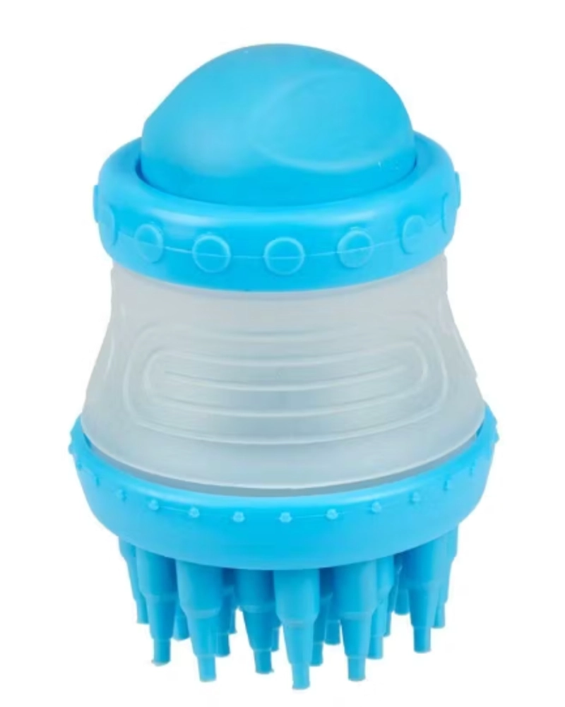 CEPILLO DISPENSADOR DE SHAMPOO PARA MASCOTAS - 2