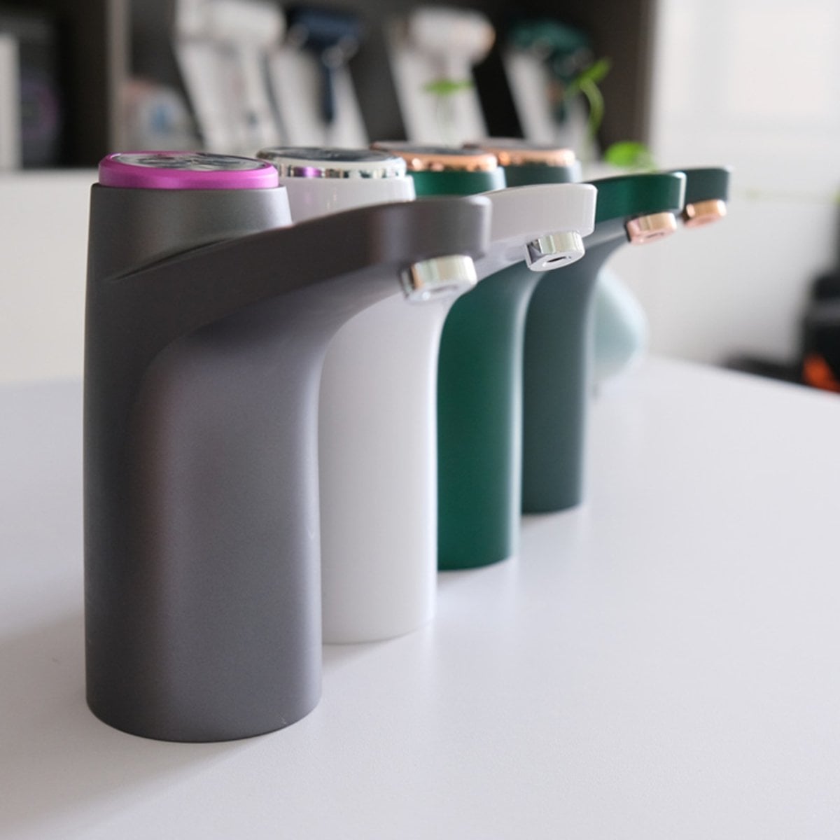 BOMBA DISPENSADOR AGUA USB PREMIUM TOUCH INALAMBRICA - 1