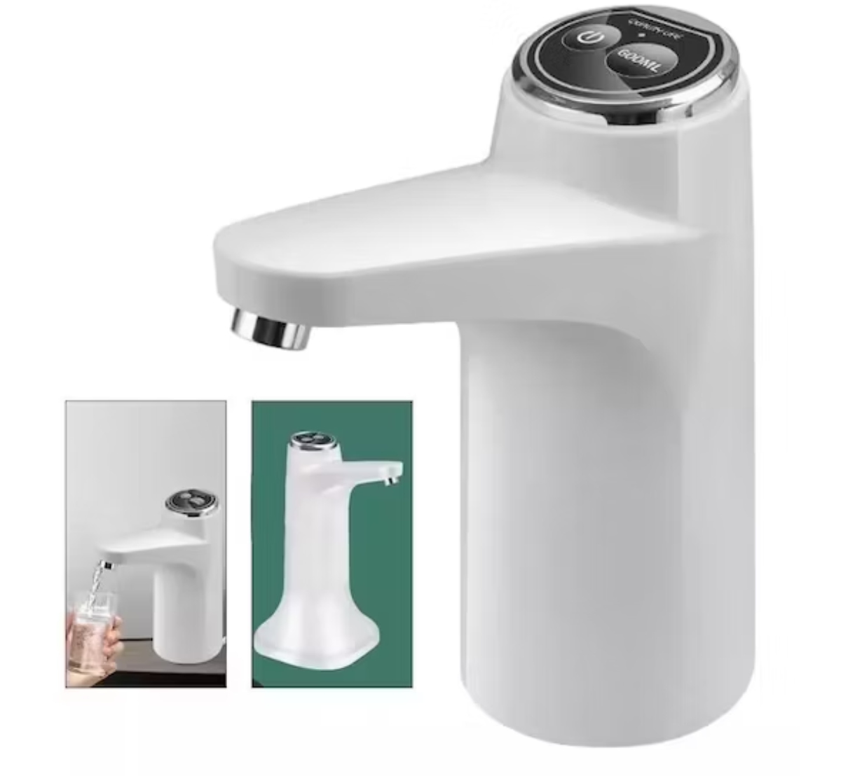 BOMBA DISPENSADOR AGUA USB PREMIUM TOUCH INALAMBRICA - 2