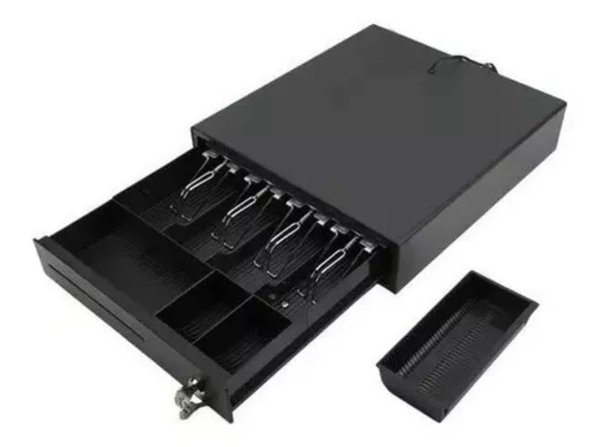 CAJA REGISTRADORA OEM 4 COMPARTIMIENTOS GAVETA ELECTRONICA NEGOCIO - 2