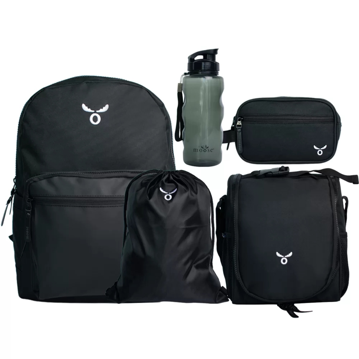 PACK 05 PIEZAS BLACK FLORIDA MOOSE - 1
