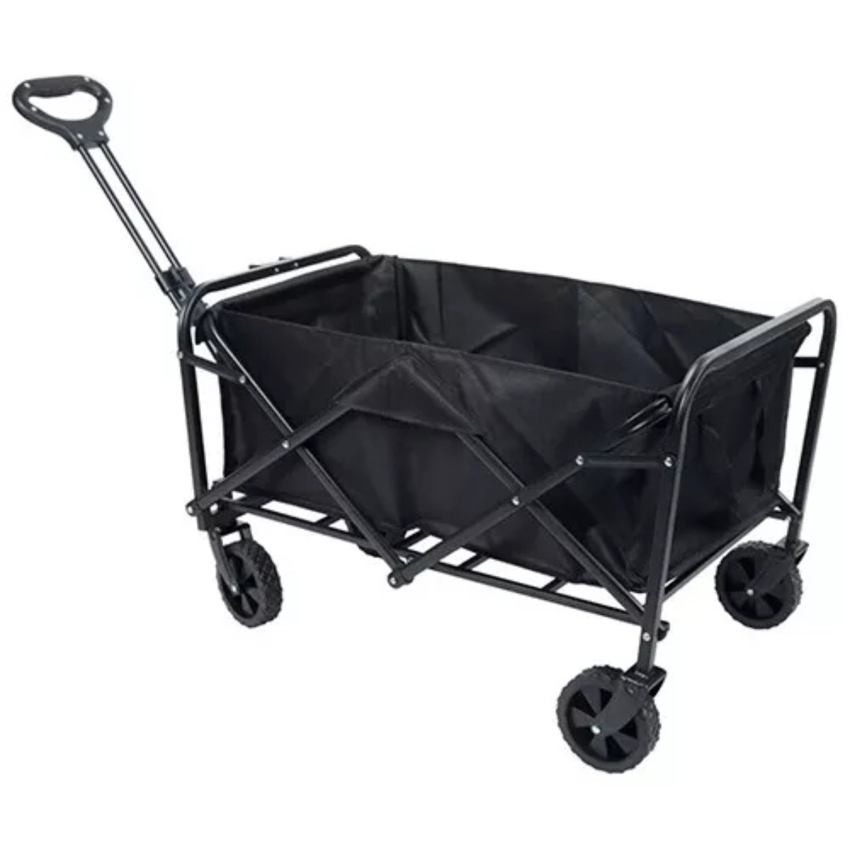 CARRO DE ARRASTRE PLEGABLE CAMPING COMPRAS PASEO MASCOTAS - 1