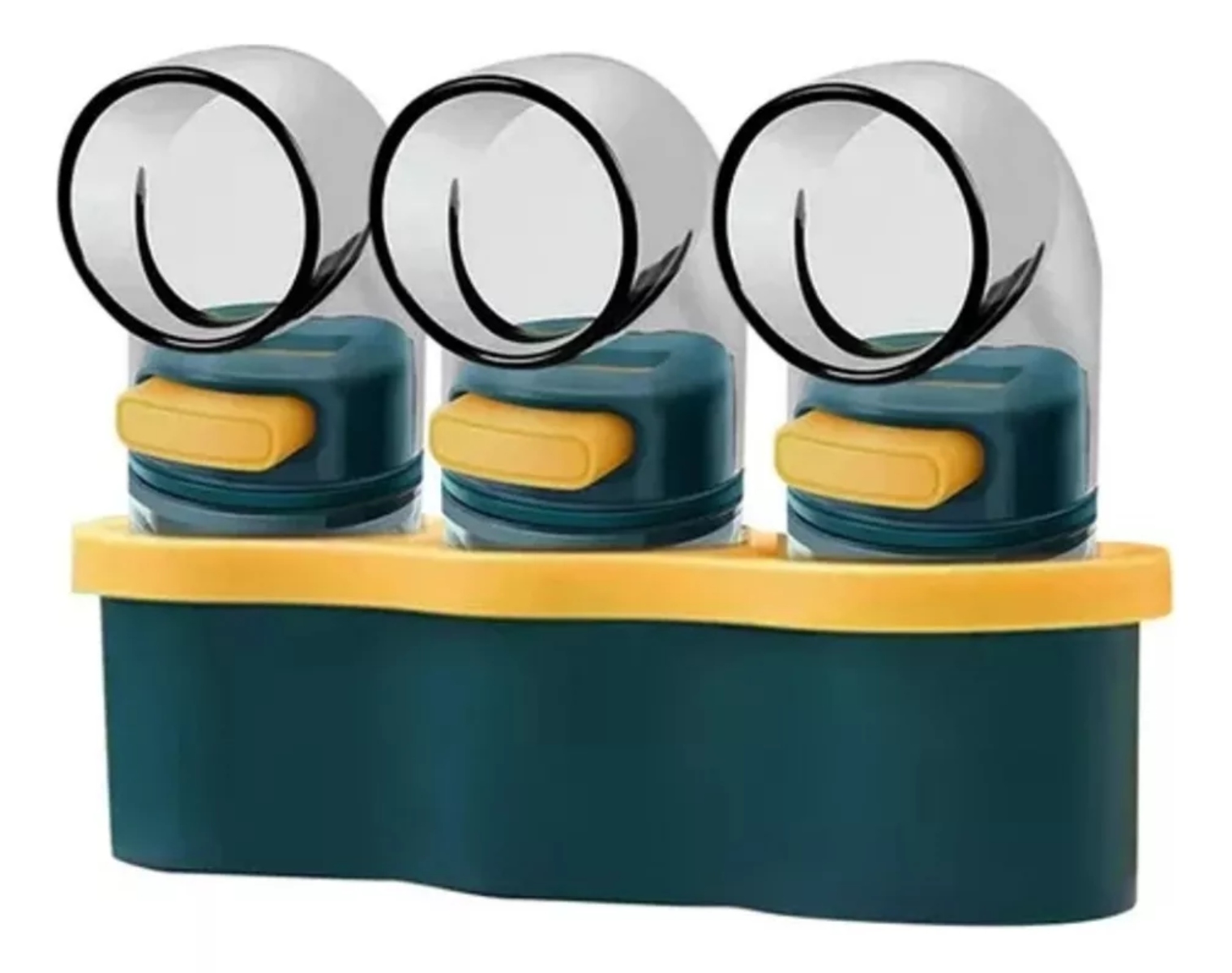 BOTELLAS DISPENSADOR DE ESPECIAS AZUCAR SAL SALSAS - 1