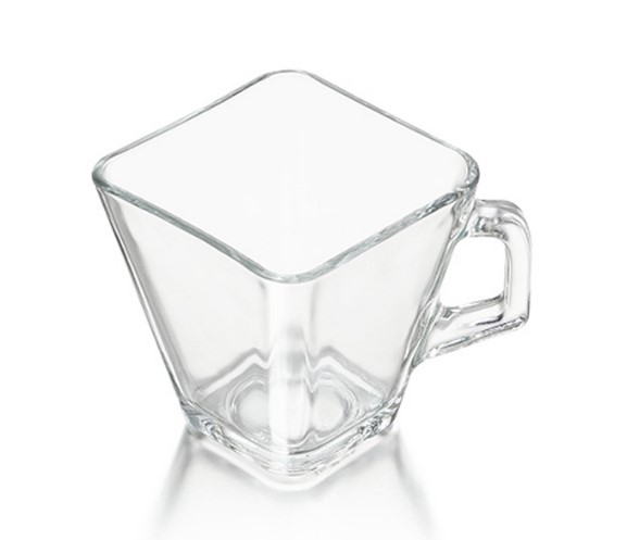 SET X 4 TAZA TEMPO 300 ML CUADRADO - 1