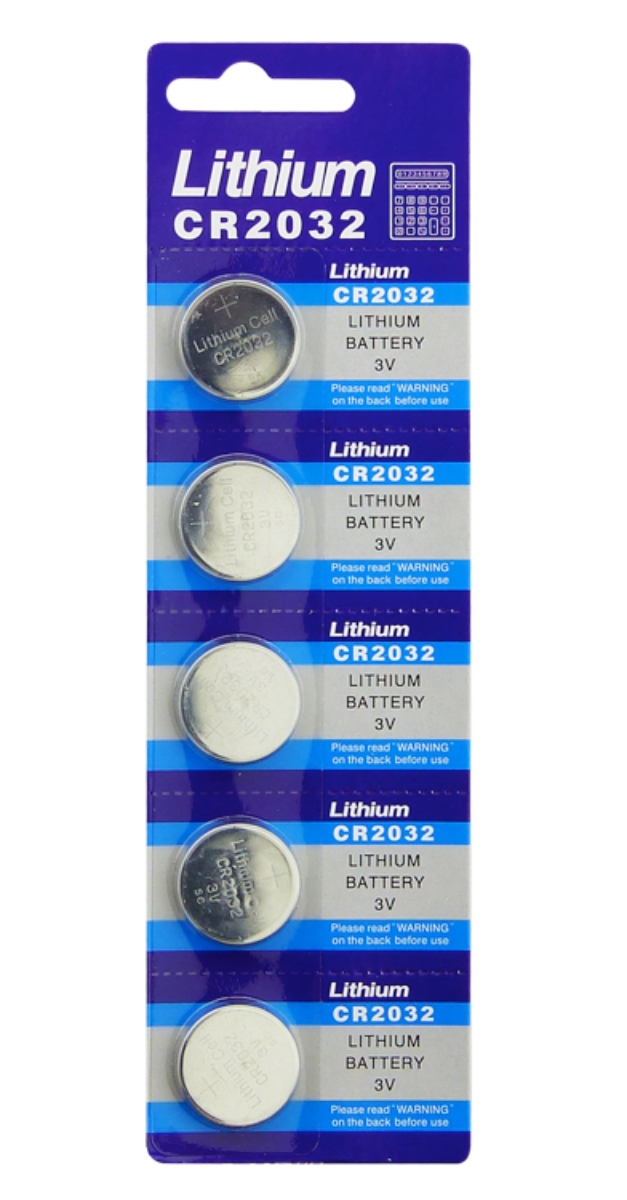 SET X 5 PIEZAS PILAS CR2032 EN BLISTER - 1