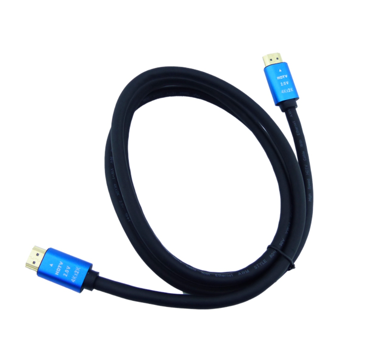 CABLE AUDIO HDMI HDTV 1.5 M NEW 4KX2K ULTRA HD 2.0 V PUNTA METAL - 2