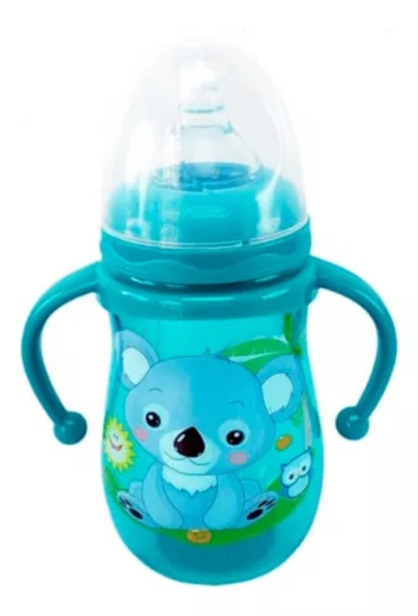 BIBERÓN PARA AGUA ONLY BABY 12ONZAS CELESTE - 1