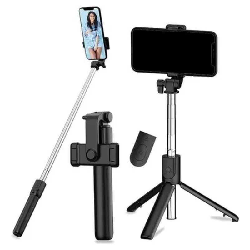 PALO DE SELFIE CON TRÍPODE CELULAR CONTROL BLUETOOTH - 2