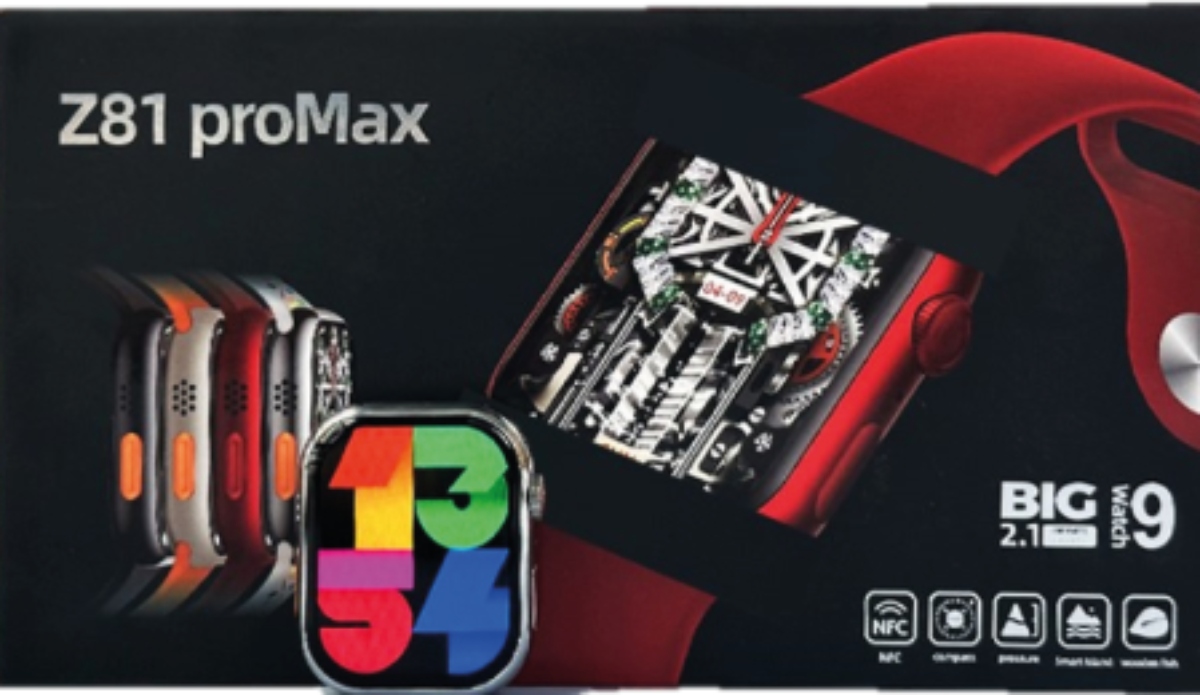 RELOJ SMARTWATCH INTELIGENTE DOBLE STRAP Z81 PRO MAX - 1