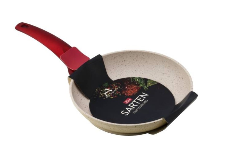 SARTEN DE CERAMICA MARMOLEADO 20CM ARTE ANDINO - 1
