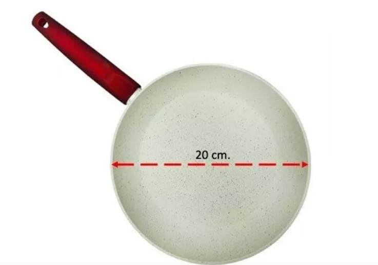 SARTEN DE CERAMICA MARMOLEADO 20CM ARTE ANDINO - 3