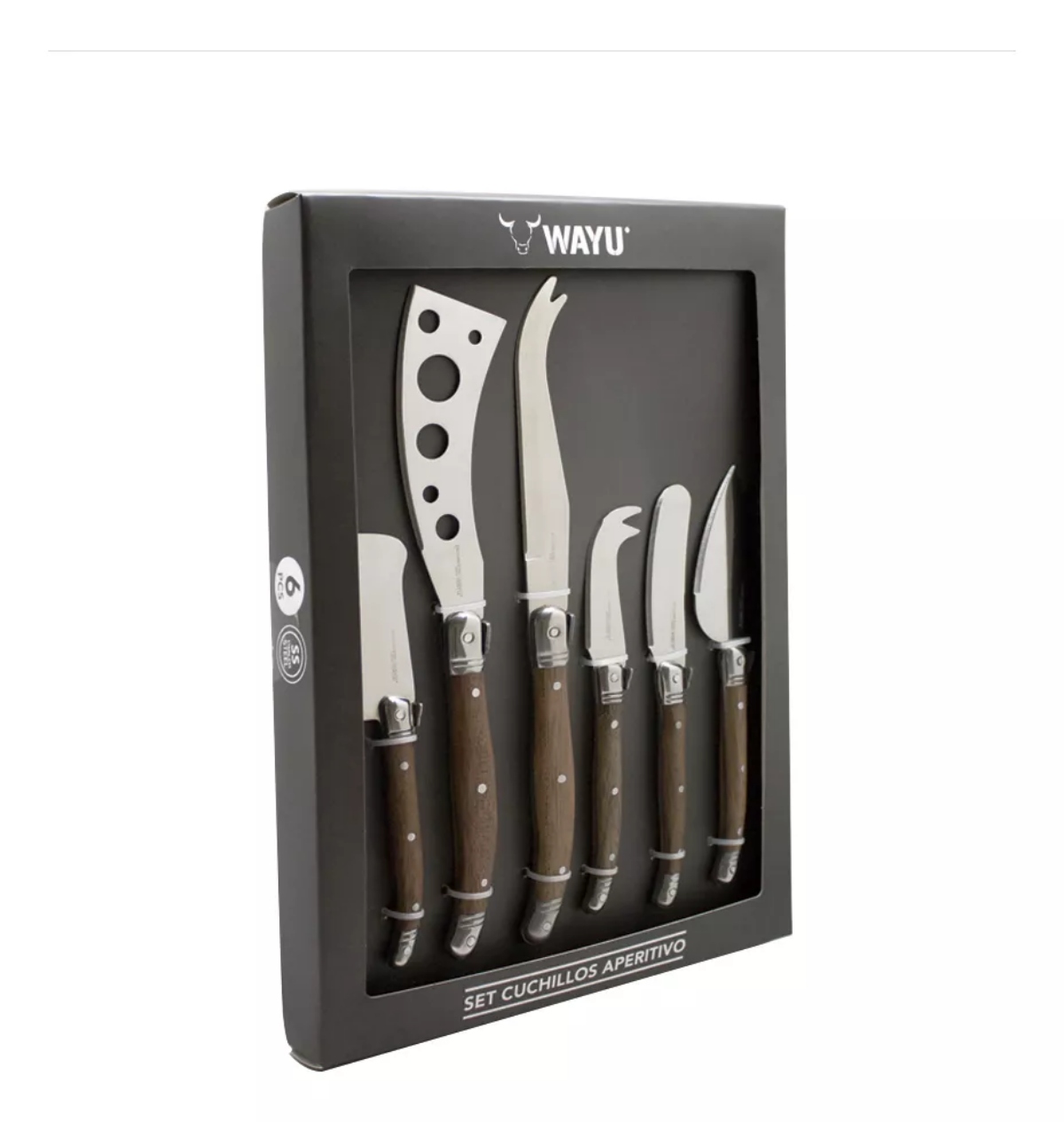 SET CUCHILLOS APERITIVOS WAYU - 2