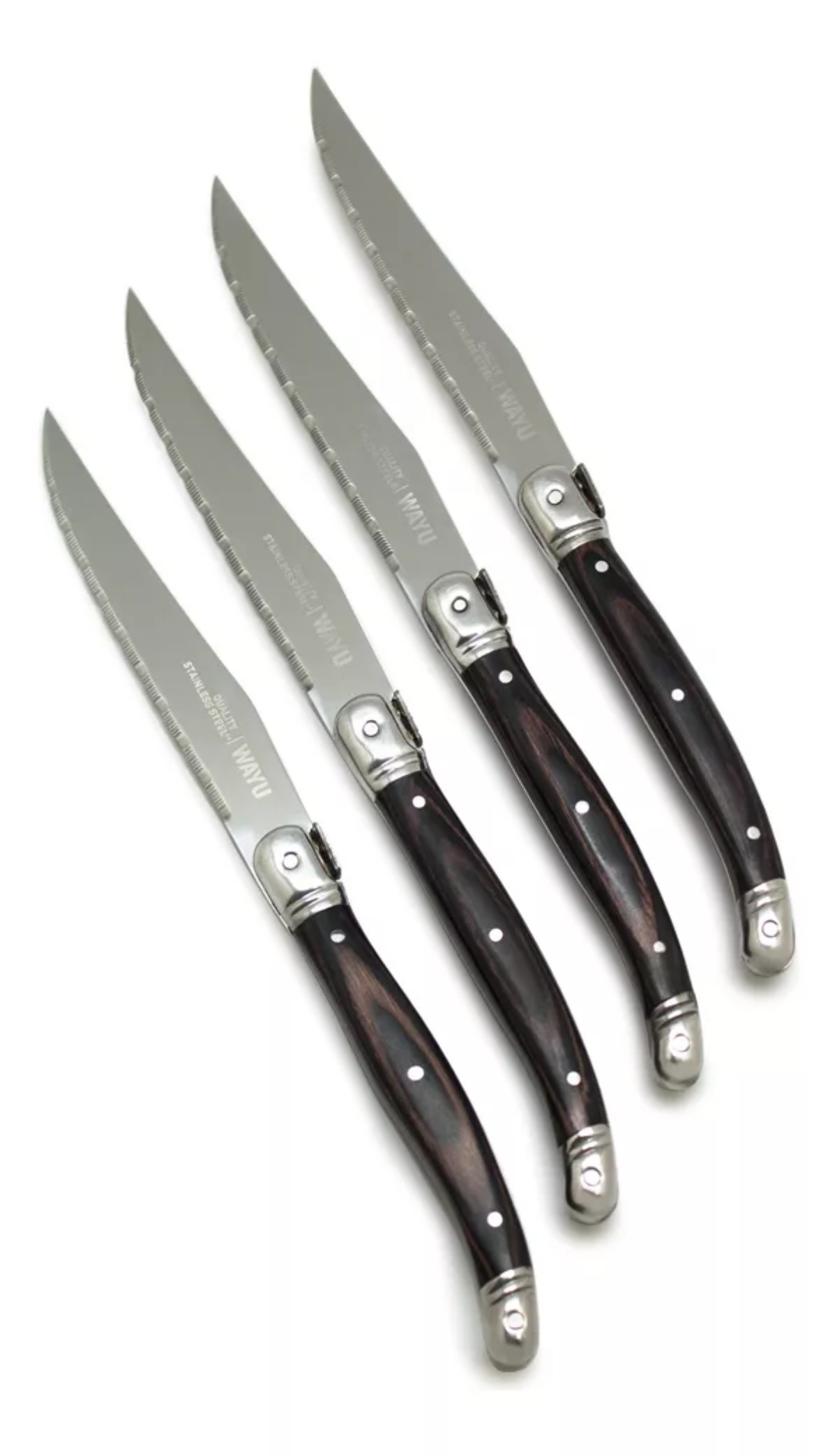 SET 4 CUCHILLOS BLACK  MESA WAYU LIMITED - 1