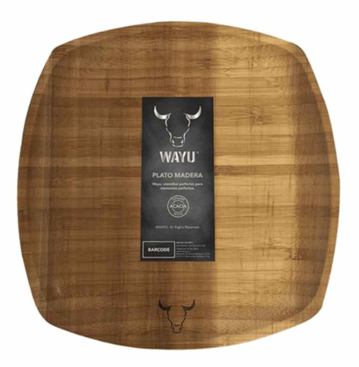 PLATO MADERA CLASICO WAYU - 3