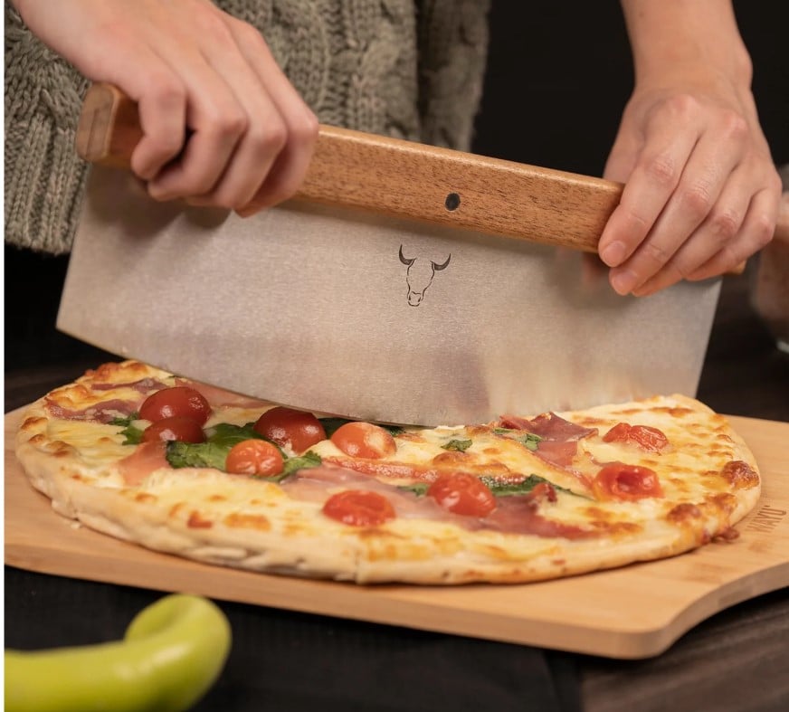 SET PIZZA PIEDRA + CORTADOR XL WAYU - 3