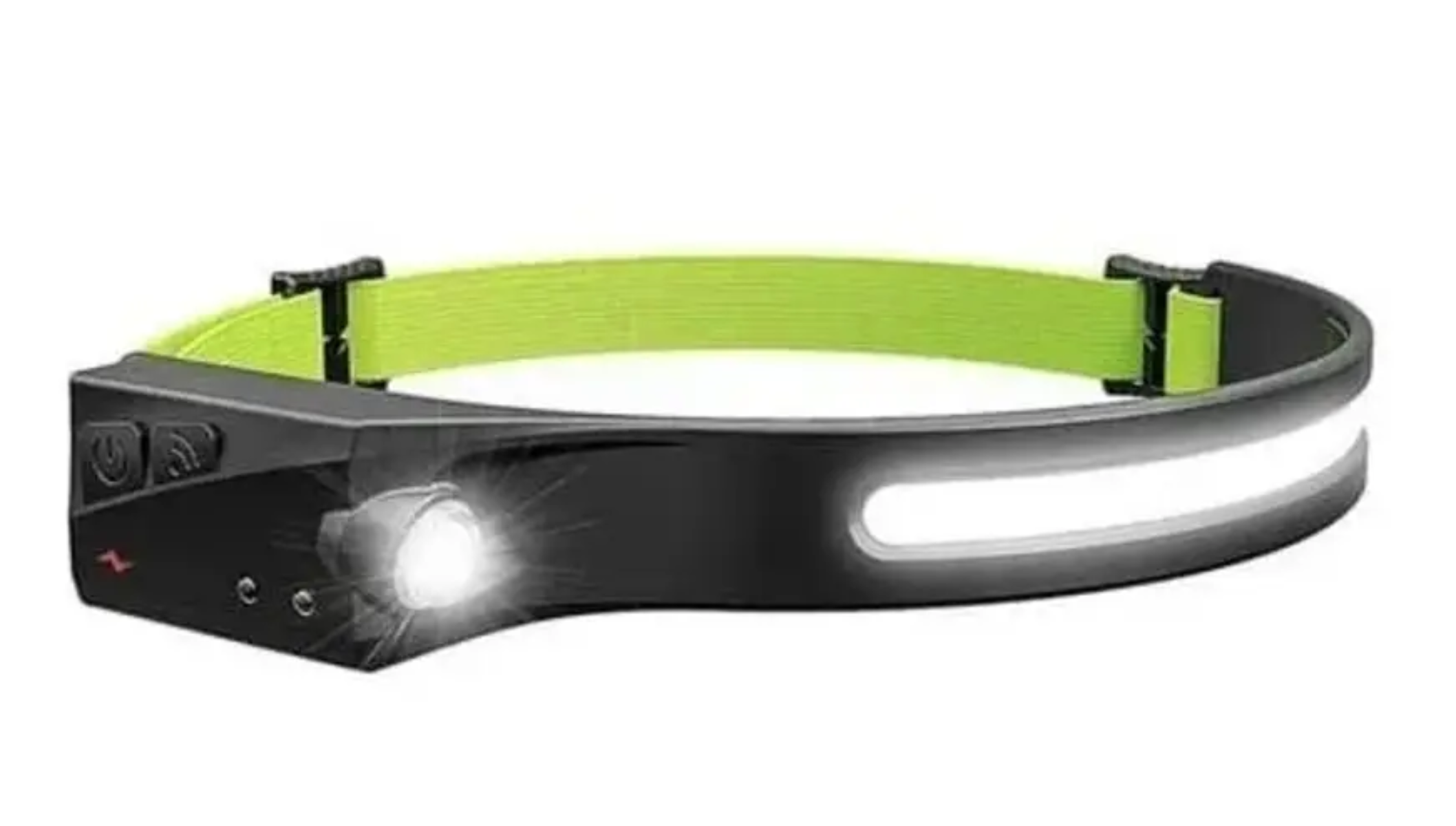 LINTERNA FRONTAL CON SENSOR RECARGABLE CINTILLO MINERA - 1