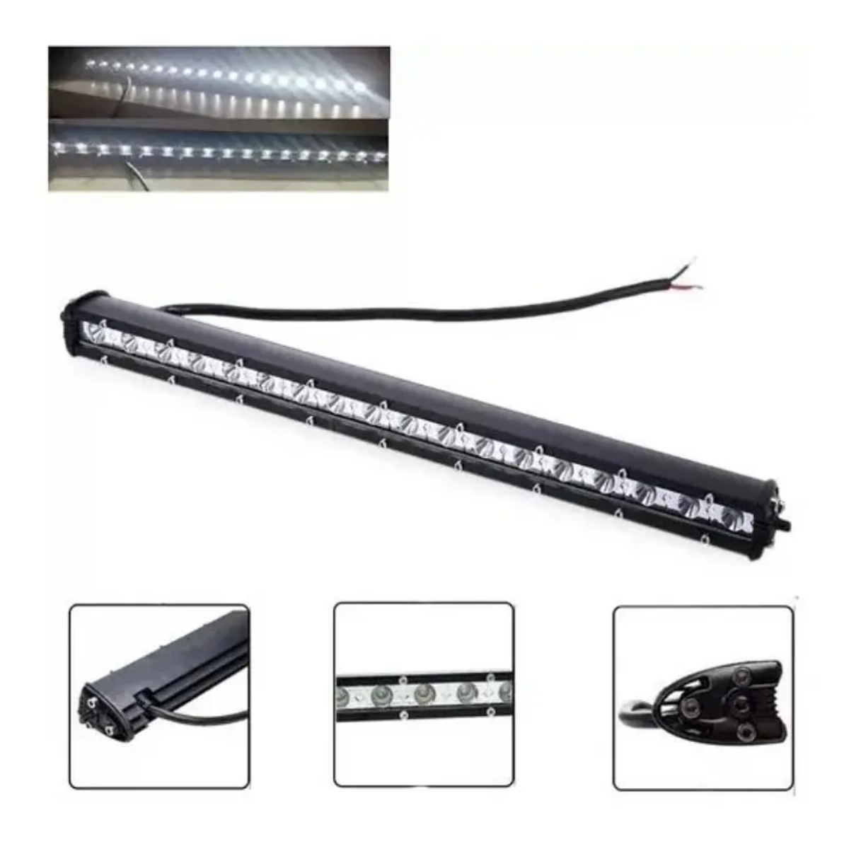 PACK X 2 BARRA LED NEBLINERO 72W AUTO 4X4 DE 65CM - 2