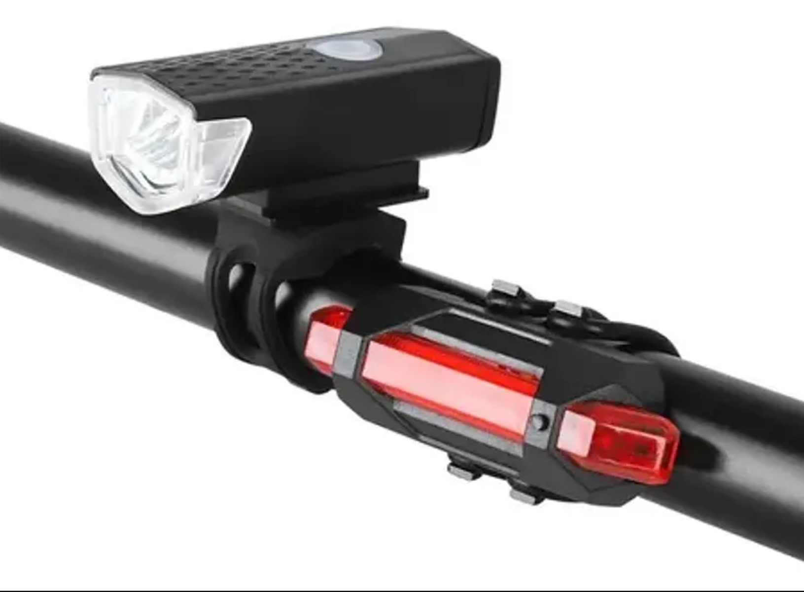 SET LUCES BICICLETA DELANTERA Y TRASERA RECARGABLE POR USB - 3