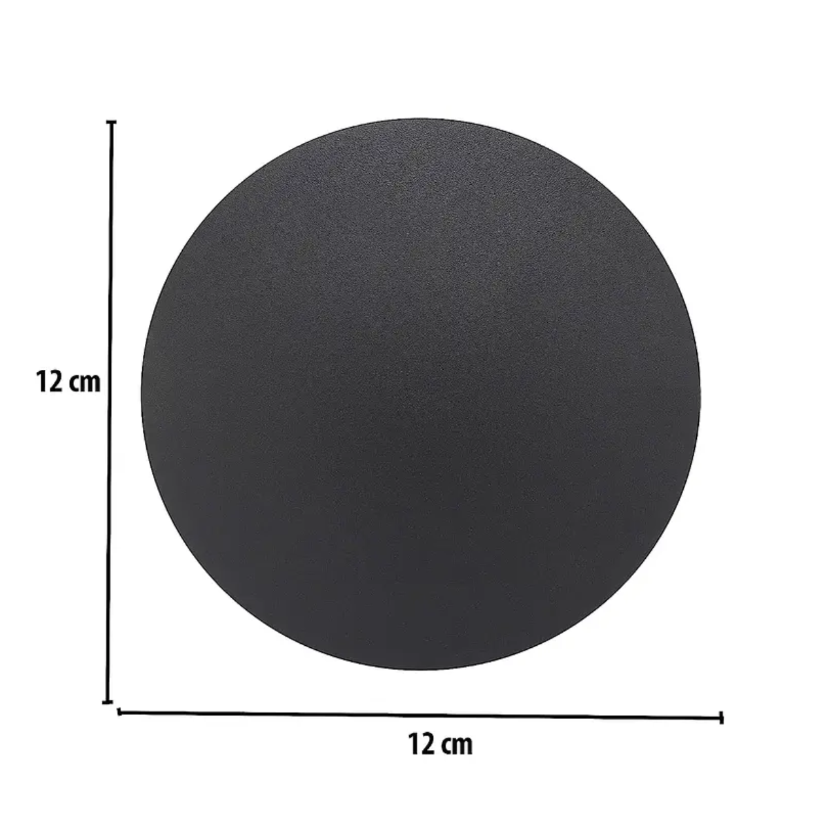 FOCO LED REDONDO EXTERIOR INTERIOR APLIQUE DE PARED 6 LED - 4