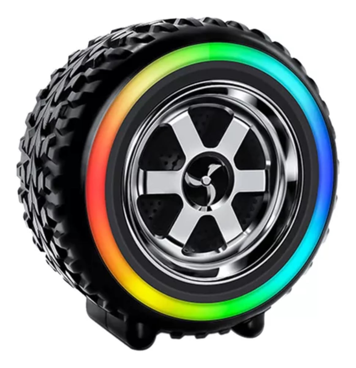 MINI PARLANTE ALTAVOZ TIPO LLANTA PORTÁTIL INALÁMBRICO BLUETOOTH - 2