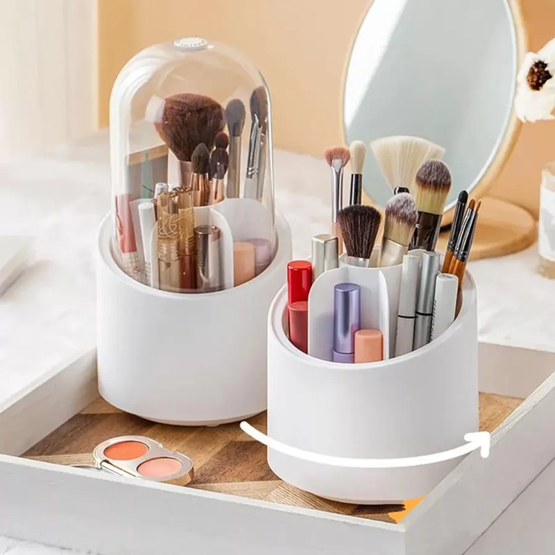 ORGANIZADOR PARA BROCHAS Y LÁPICES COSMÉTICOS 360 GIRATORIO - 4