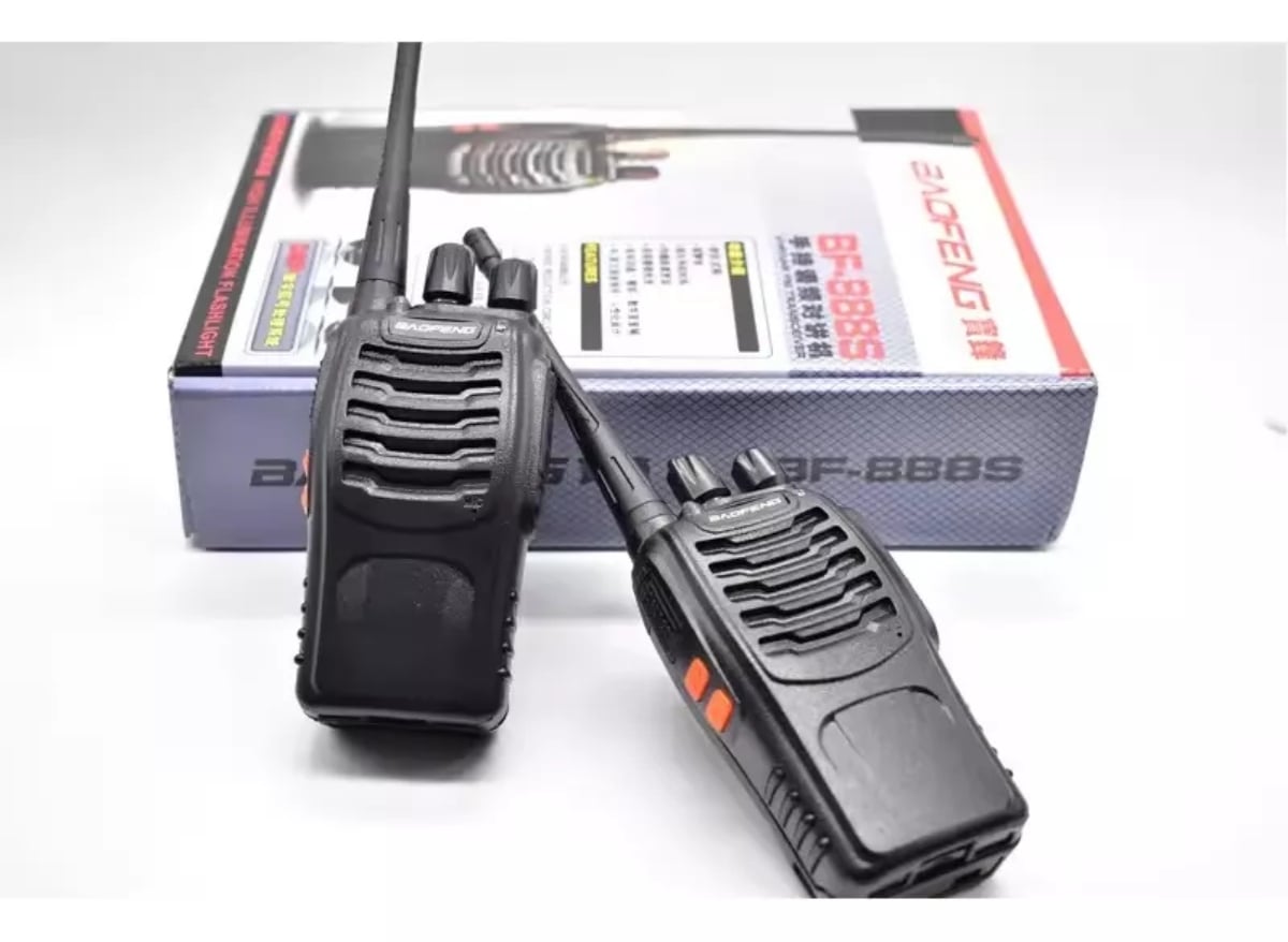 SET 02 RADIO HANDY PORTATIL RECARGABLE BAOFENG BF-888S FULL - 1