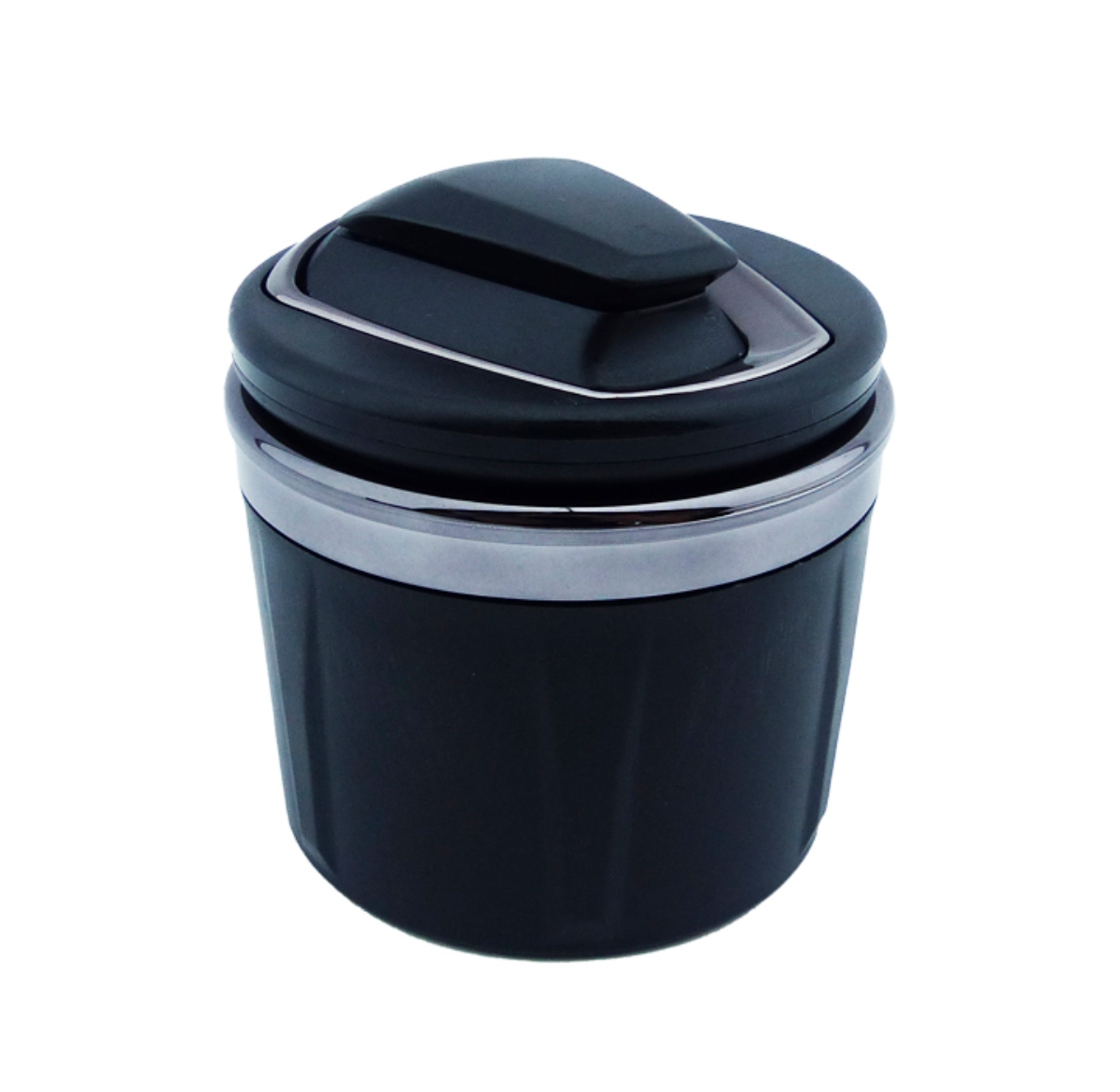 CENICERO PARA AUTO PORTÁTIL CON LUZ LED PORTA MONEDA - 2
