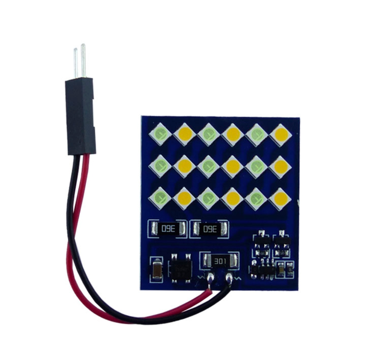 LED X 18 TIPO FUSIBLE LUZ AZUL Y CÁLIDA DE 18 LED A 12 VOLT - 2