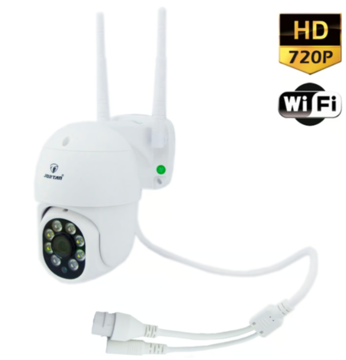 CÁMARA VIGILANCIA IP EXTERIOR 8 LED TF/LAN - 2