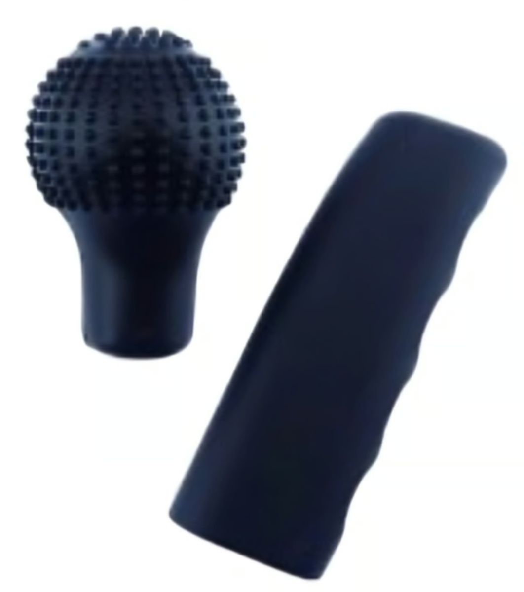 CUBRE VOLANTE SILICONA PARA AUTO SET X 3 PIEZAS CON AGARRE - 1