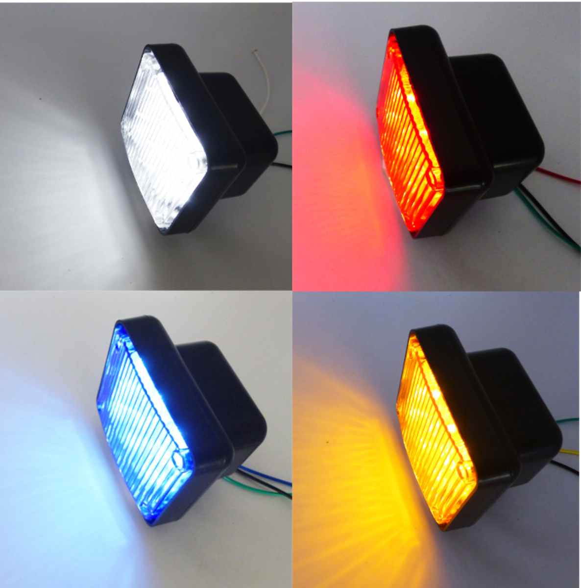 LUZ LED LATERAL 9 LED PARA CAMIÓN 12/24 VOLT SET X 1 PIEZA - 4