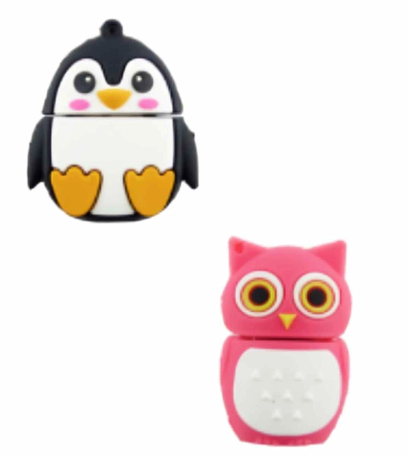 PENDRIVE 8 GB VARIEDAD EN DISEÑOS DINOSAUR DRIVER USB 2.0 - 5