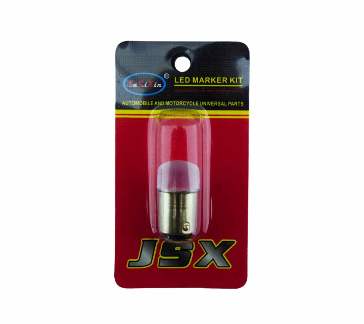 SET X 2 LUZ DE FRENO PARA MOTO 9 LED FIJA-STROBO LUZ ROJA - 1