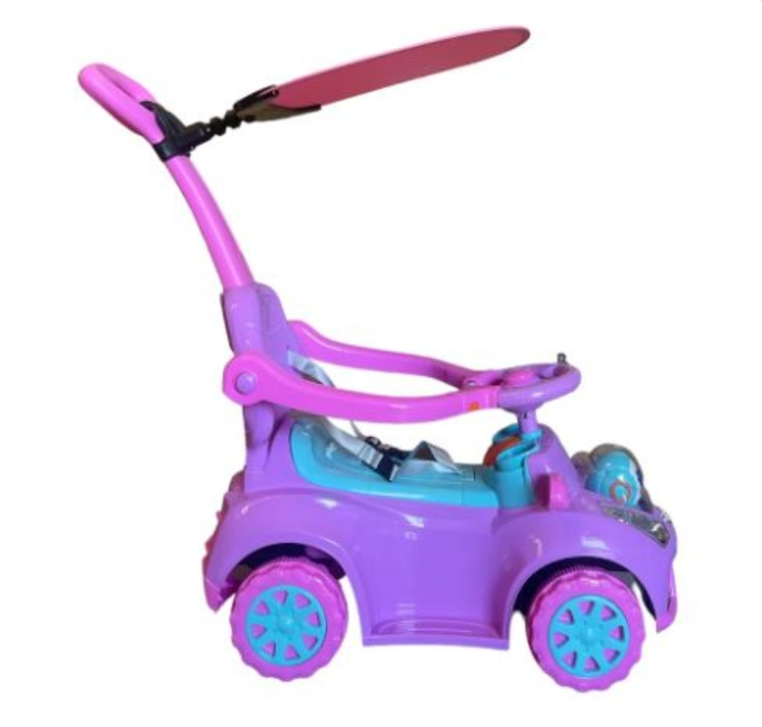 CORREPASILLO CON TOLDO ROBOT ROSADO - 3