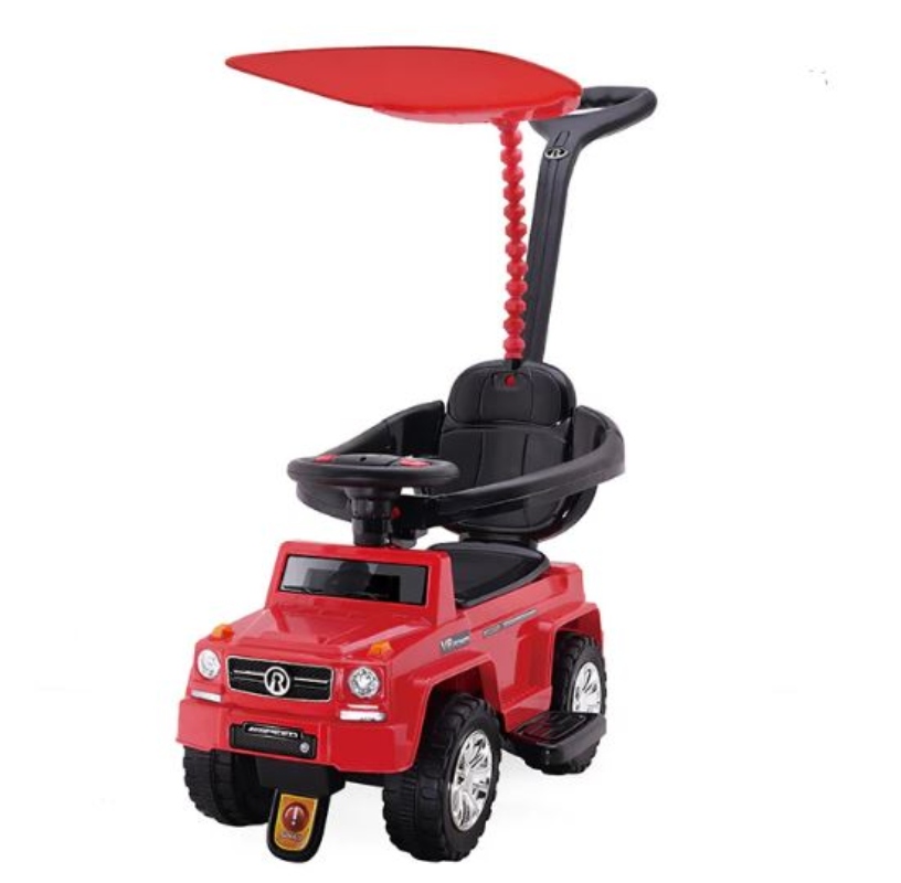 CORREPASILLO CON TOLDO JEEP ROJO - 1