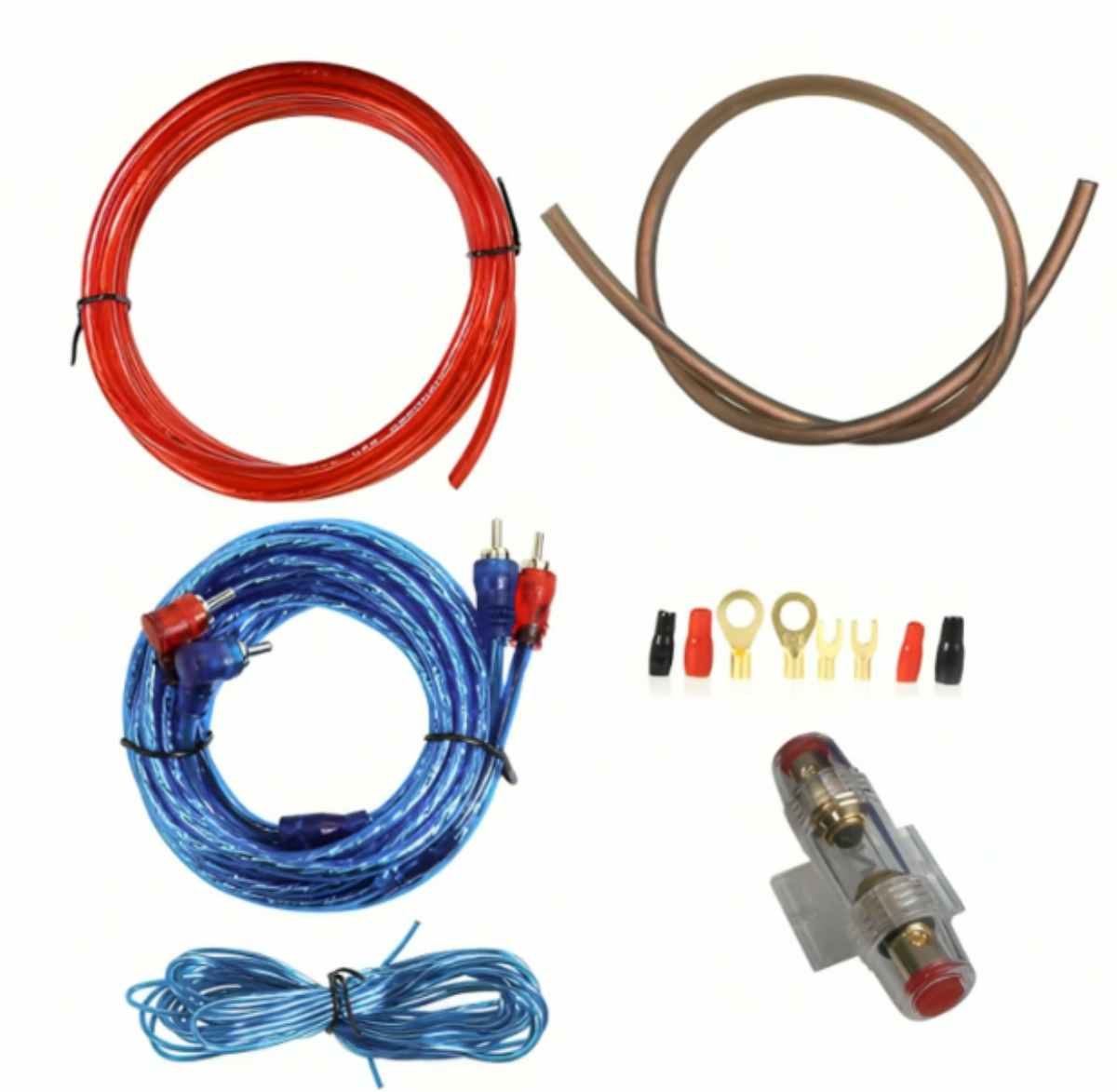 KIT CABLES AMPLIFICACIÓN CARTER PREMIUM MOD4 GKT MAX 1600W - 2