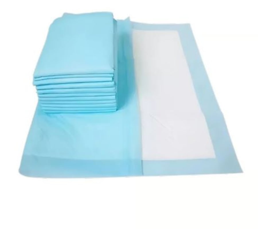 SABANILLAS DE ENTRENAMIENTO PERROS GATOS OEM PAÑALES TIPO 50 UNIDADES MASCOTAS 60 X 45 CM - 1