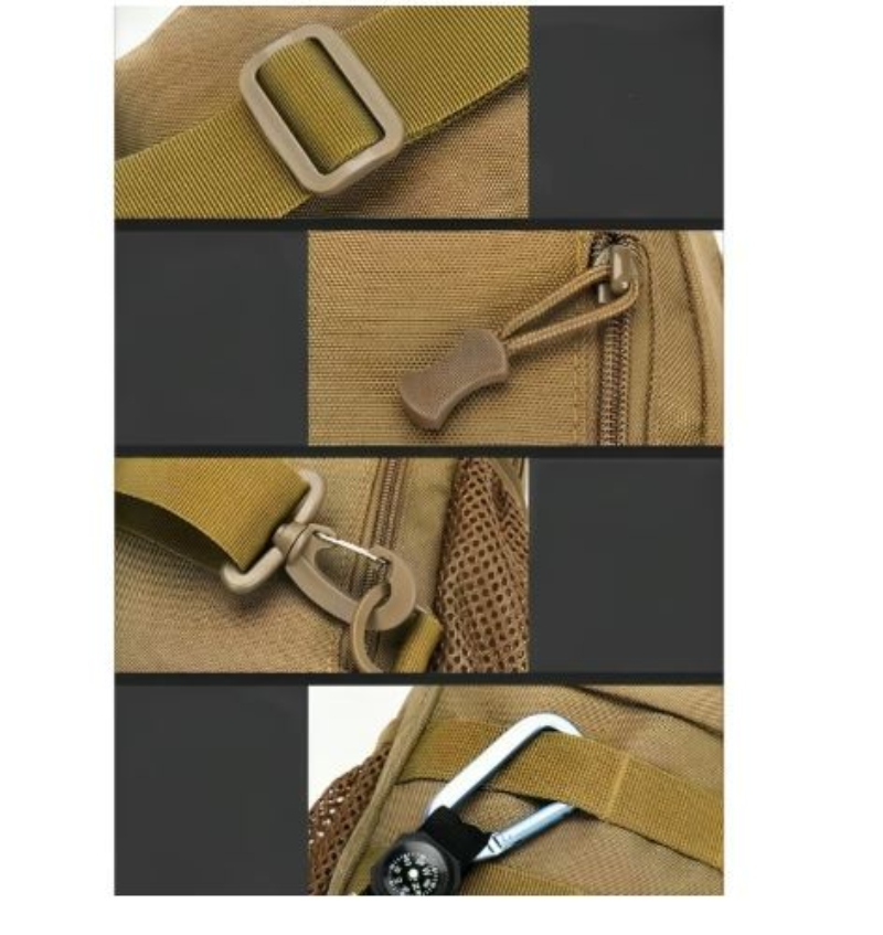 BOLSO OEM TEXTIL TACTICO MILITAR DE HOMBRO BANDOLERO IMPERMEABLE - 3