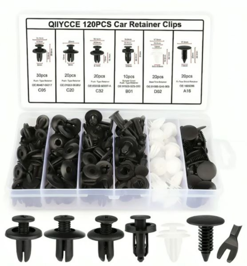 SET 460 CLIPS BROCHES PUERTA PARA - 1